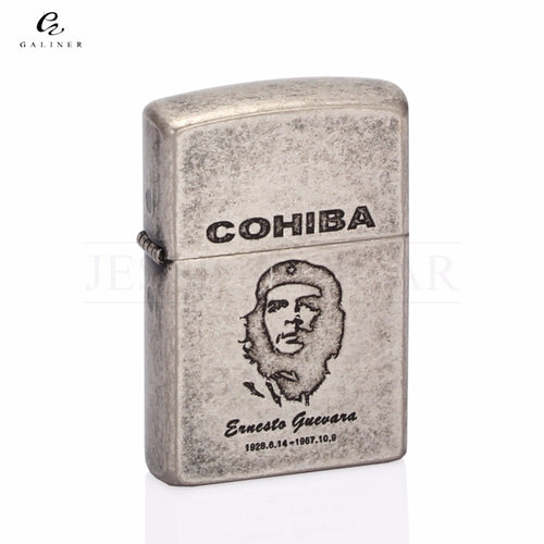 COHIBA Classic Metal Cover 2 Torch Jet Lighter
