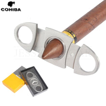 Load image into Gallery viewer, COHIBA Cigar Cutter Guillotine