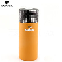 Load image into Gallery viewer, COHIBA Leather Travel Humidor Cigar Box