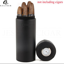 Load image into Gallery viewer, GALINER Cedar Wood Travel Humidor Cigar Box