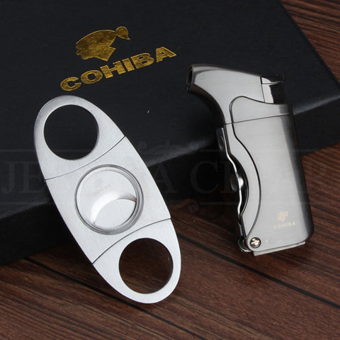 COHIBA Lighter & Cigar Cutter