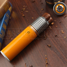 Load image into Gallery viewer, COHIBA Metal Cigar Humidor Tube Cigar Box