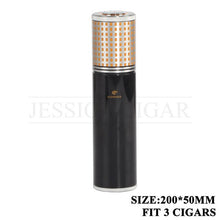 Load image into Gallery viewer, COHIBA Metal Cigar Humidor Tube Cigar Box