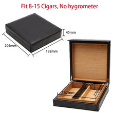 Load image into Gallery viewer, COHIBA  Cedar Wood Travel Cigar Humidor Box