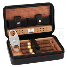 Load image into Gallery viewer, COHIBA Gadgets Leather Travel Cigar Case